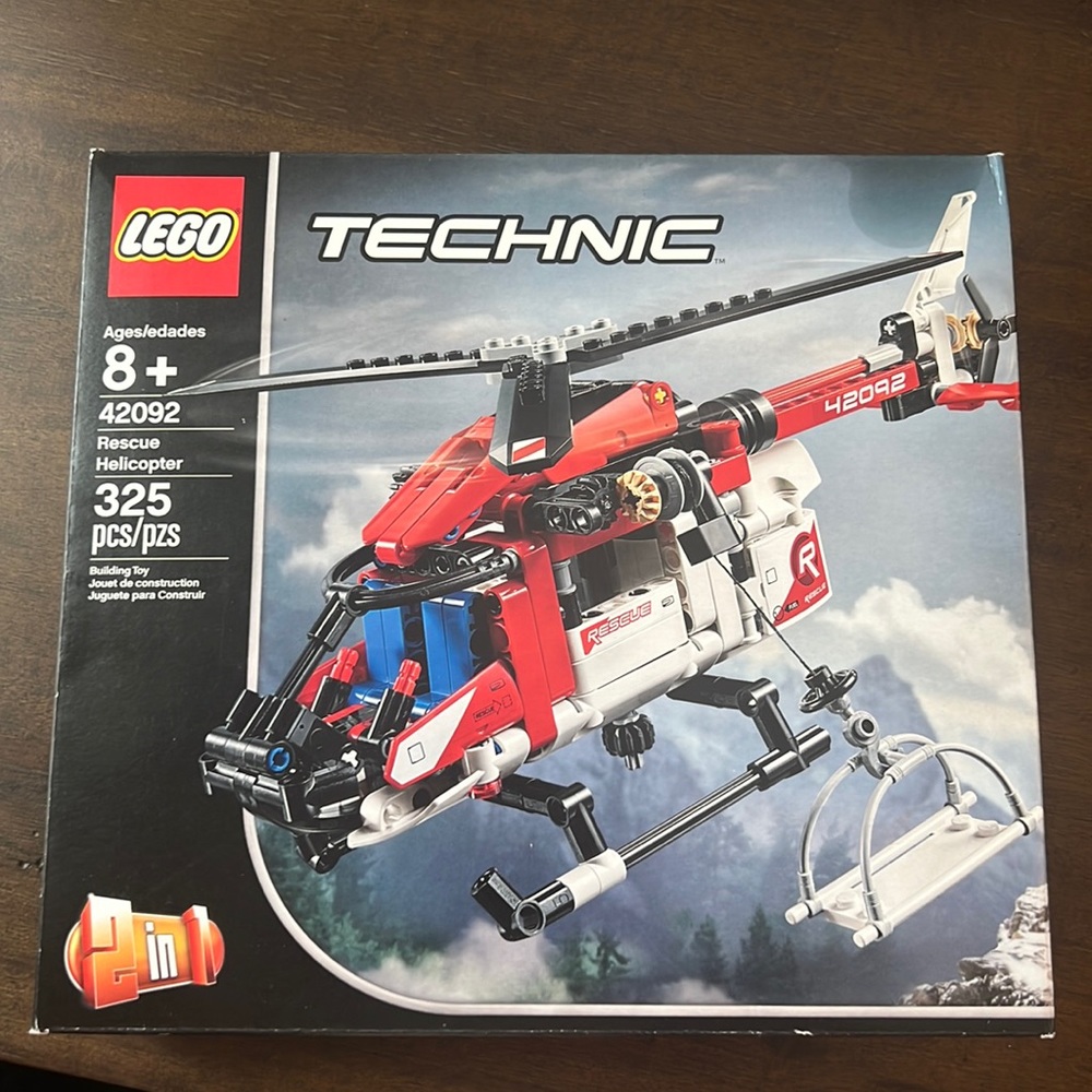 💙 $70 w/bundle NIB, Sealed Lego Technic 2 in 1 Rescue Helicopter
